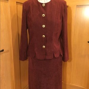 VTG Leslie Fay Dresses Career 2-Piece Suit  14